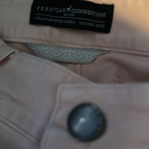 Peruvian Connection Soft Blush Ryder Pant Sz 2 - Picture 10 of 10